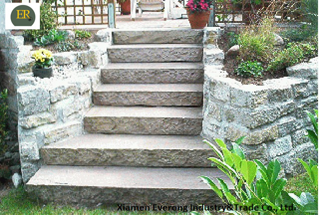 outdoor granite steps | Everong